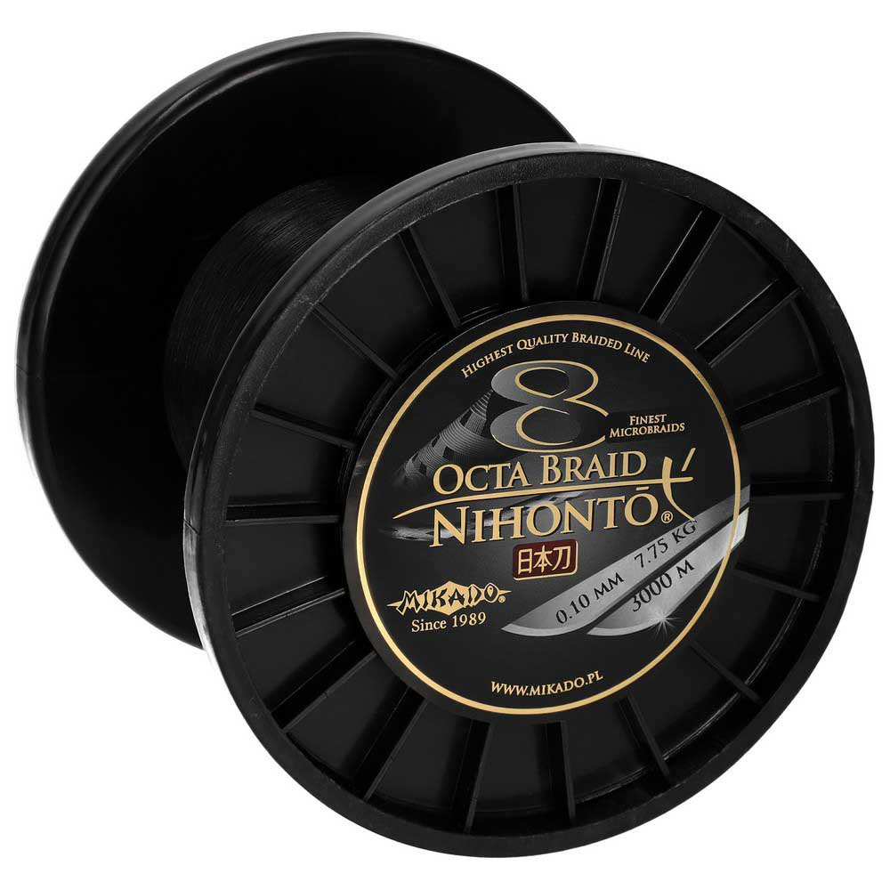 Mikado Nihonto Octa Braided Line 2100 M Schwarz 0.080 mm Mikado Nihonto Octa Braided Line 2100 M Schwarz 0.080 mm von Mikado