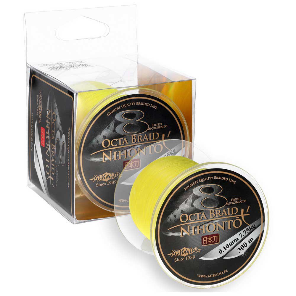 Mikado Nihonto Octa Braided Line 300 M Gelb 0.180 mm Mikado Nihonto Octa Braided Line 300 M Gelb 0.180 mm von Mikado
