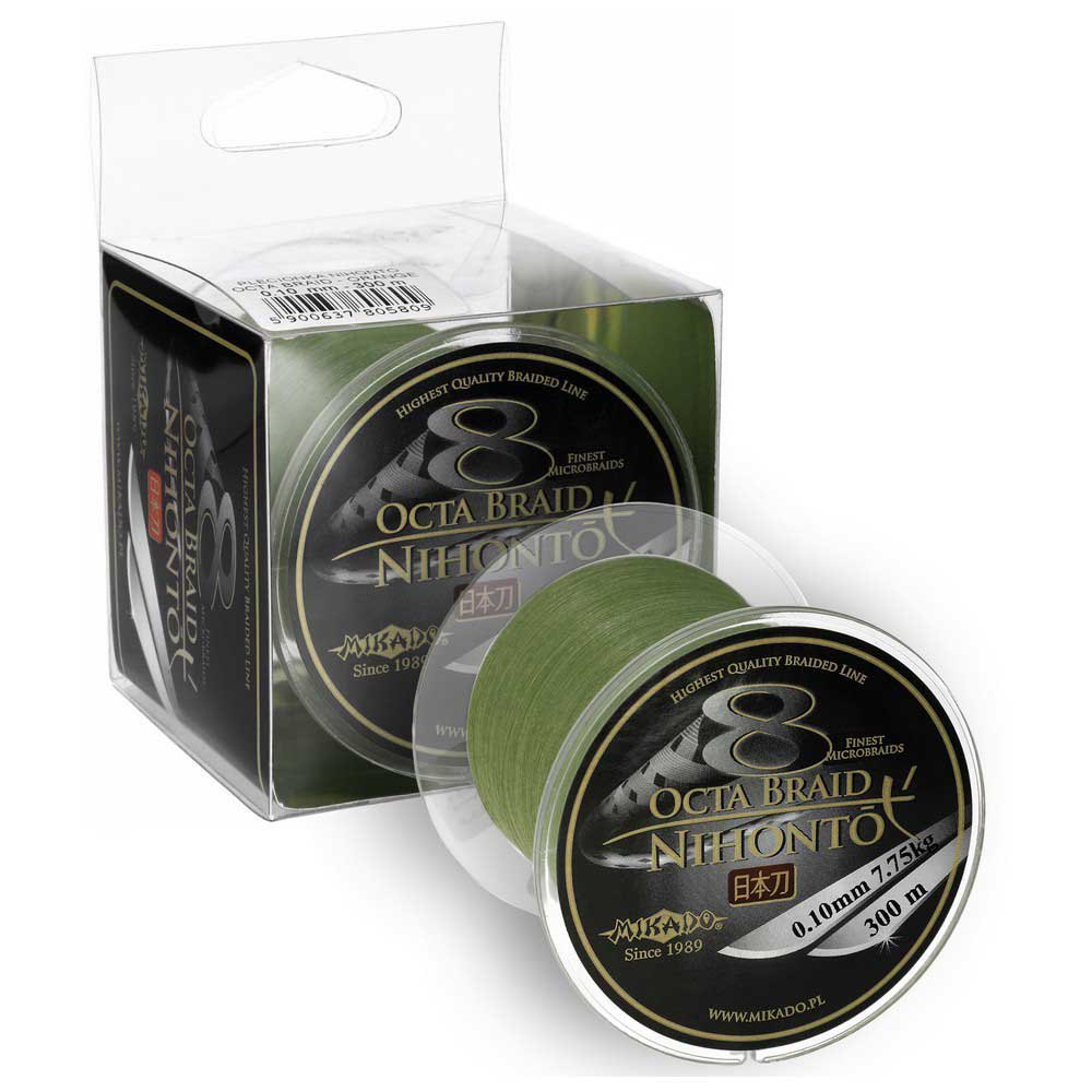 Mikado Nihonto Octa Braided Line 300 M Grün 0.300 mm Mikado Nihonto Octa Braided Line 300 M Grün 0.300 mm von Mikado