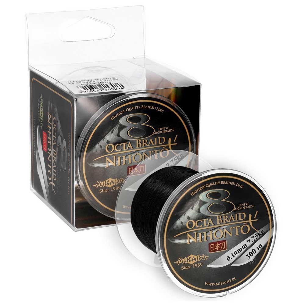 Mikado Nihonto Octa Braided Line 300 M Schwarz 0.260 mm Mikado Nihonto Octa Braided Line 300 M Schwarz 0.260 mm von Mikado