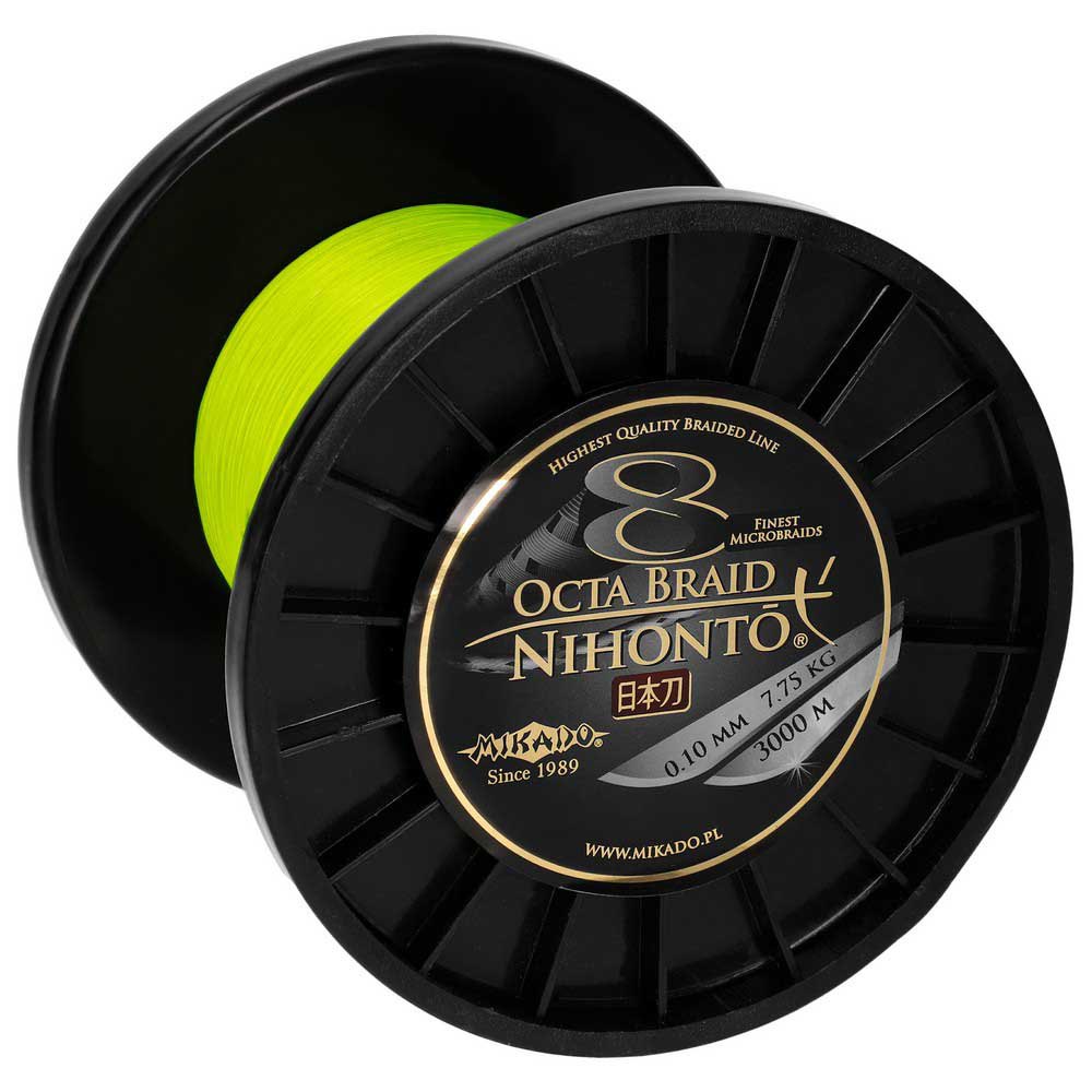 Mikado Nihonto Octa Braided Line 3000 M Gelb 0.140 mm Mikado Nihonto Octa Braided Line 3000 M Gelb 0.140 mm von Mikado
