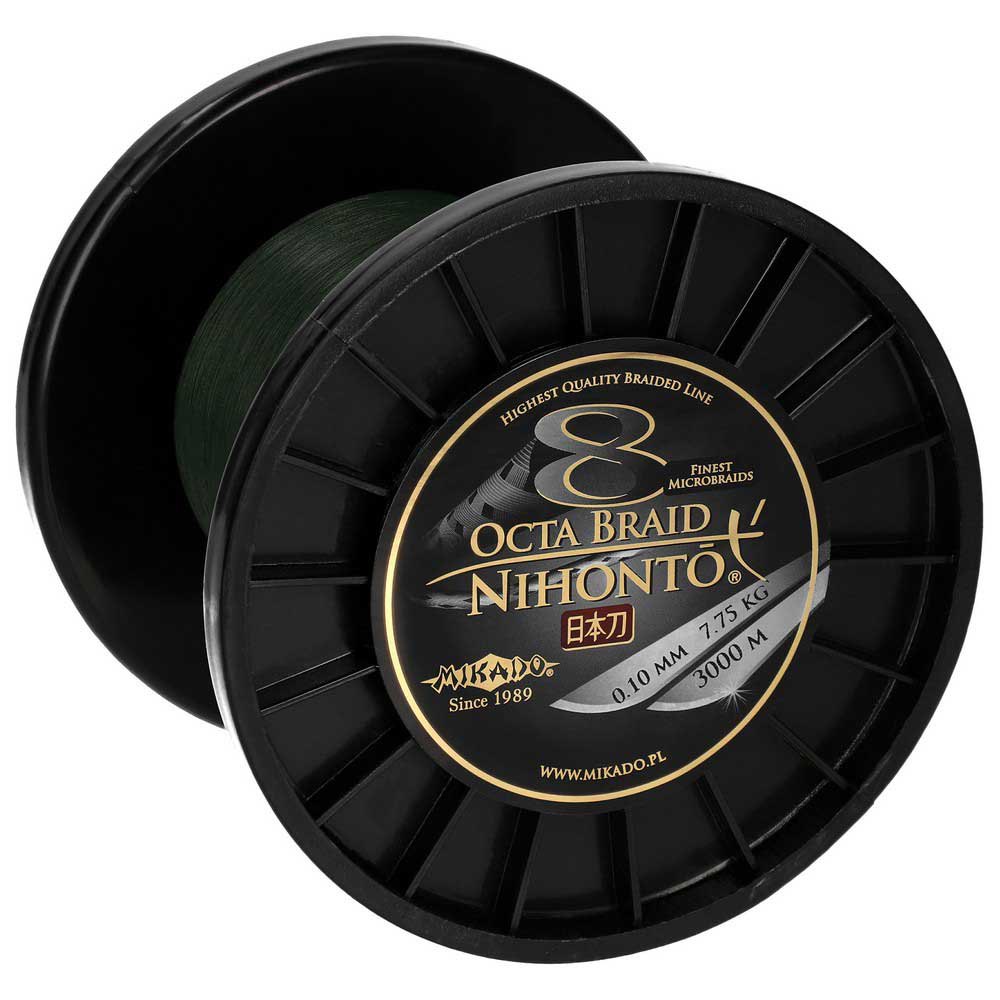 Mikado Nihonto Octa Braided Line 3000 M Grün 0.140 mm Mikado Nihonto Octa Braided Line 3000 M Grün 0.140 mm von Mikado