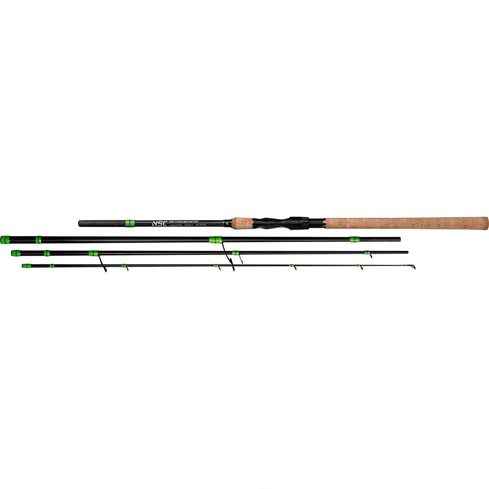 Mikado Nsc Travel Mh Spinning Rod Silber 2.40 m / 10-40 g von Mikado