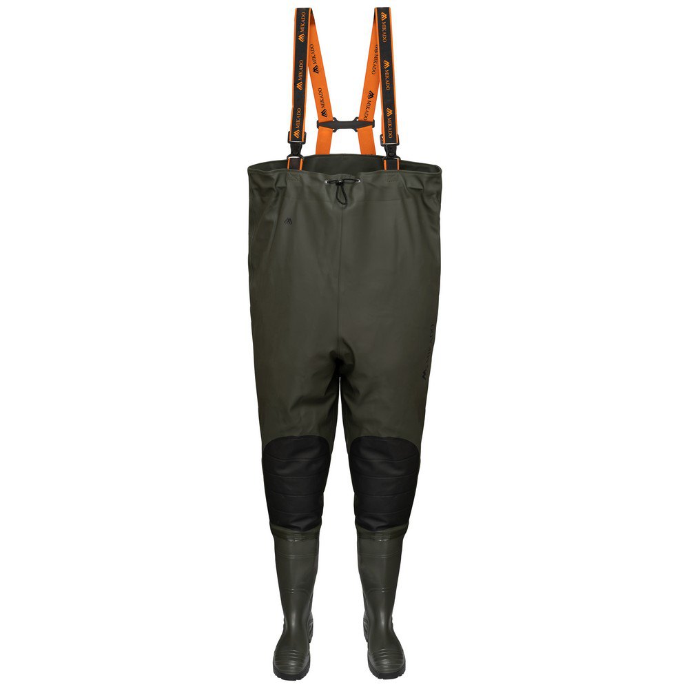 Mikado Premium Strong Chest Wader Grau EU 46 Mann von Mikado