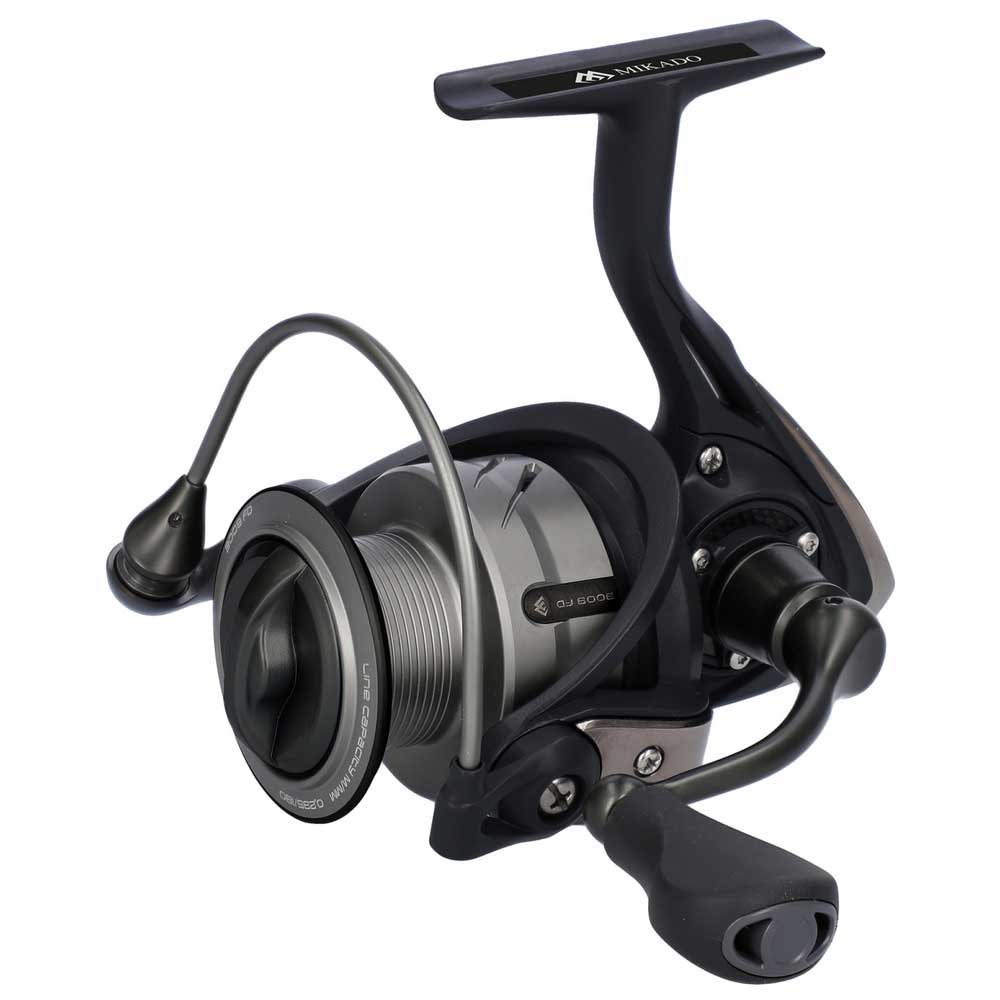 Mikado Progressive Spinning Reel Schwarz 2000 von Mikado