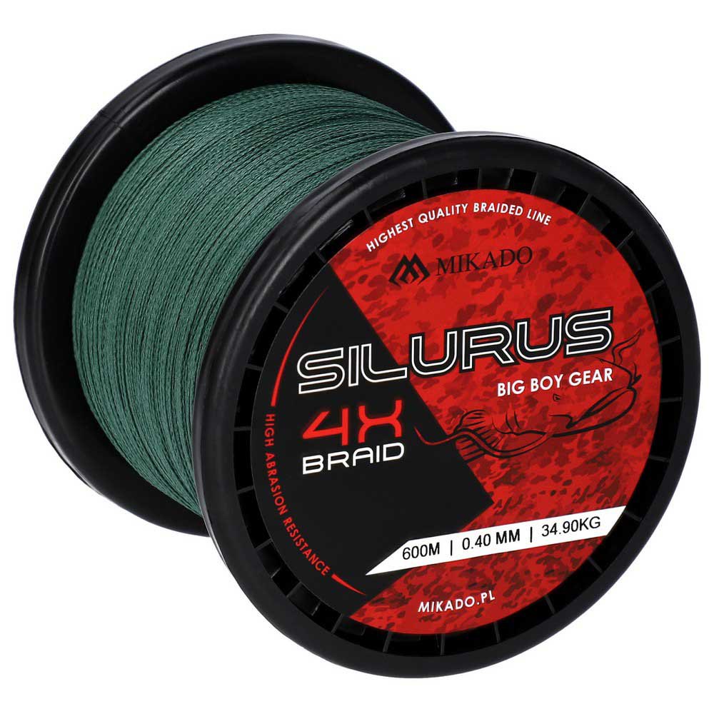 Mikado Silurus 4x Braided Line 600 M Rot 0.350 mm Mikado Silurus 4x Braided Line 600 M Rot 0.350 mm von Mikado