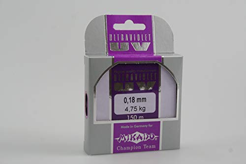 Mikado Ultraviolet - 0.18mm/4.75Kg/150M Mikado Ultraviolet - 0.18mm/4.75Kg/150M von Mikado