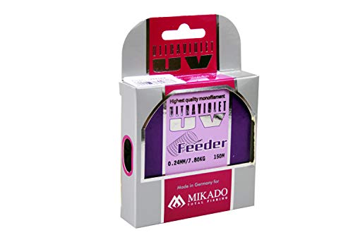 Mikado Ultraviolet Feeder - 0.24mm/7.40Kg/150M Mikado Ultraviolet Feeder - 0.24mm/7.40Kg/150M von Mikado
