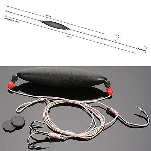 Mikado Wels-Rig U-Pose 30G/175cm/ Haken 2/0 - Drilling 2/0 von Mikado Carp