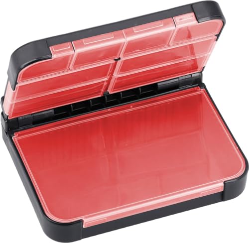 Mikado Zubehörbox beidseitig 13,2x9,7x4,4cm Kleinteilebox Rigbox Angelbox Köderbox Mikado Zubehörbox beidseitig 13,2x9,7x4,4cm Kleinteilebox Rigbox Angelbox Köderbox von Mikado