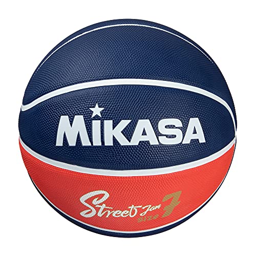 Basketball Größe 7 Blau Rot BB702B von Mikasa