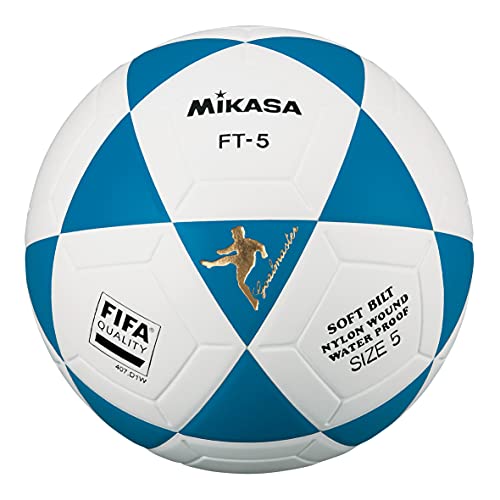 MIKASA FT5 FQ B, Spezial-Fußball, Unisex, für Erwachsene, Hellblau, 5 von Mikasa