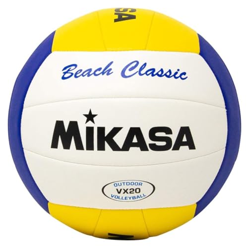 Mikasa VX20 Beach Classic Ball VX20, Unisex Volleyballs, White, 5 EU von Mikasa