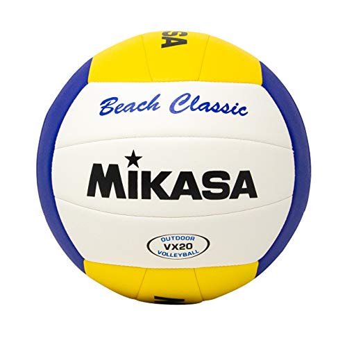 Mikasa VX20 Beach Classic Volleyball, Weiß von Mikasa