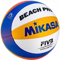 MIKASA BV550C Beach Pro-ÖVV Beachvolleyball 000 - blau/gelb/weiß 5 MIKASA BV550C Beach Pro-ÖVV Beachvolleyball 000 - blau/gelb/weiß 5 von Mikasa