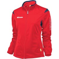 MIKASA FERGIE Volleyball Trainingsjacke Damen Rot XXL von Mikasa