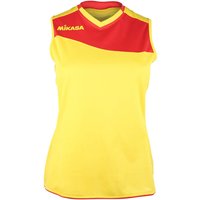 MIKASA MAYA Volleyball Trikot Damen Gelb XXL MIKASA MAYA Volleyball Trikot Damen Gelb XXL von Mikasa