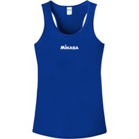 MIKASA Miwal Player Beachvolleyball Tanktop Damen royal L von Mikasa