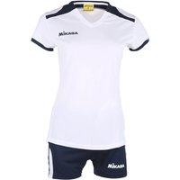 MIKASA TAITO Volleyball Trikot-Set Damen Weiß/Navy XXL von Mikasa