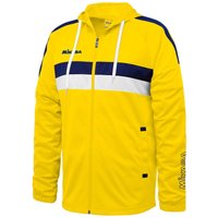 MIKASA Trainingsjacke gelb/navy/weiß XL von Mikasa