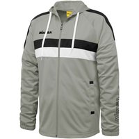 MIKASA Trainingsjacke grau/schwarz/weiß M von Mikasa