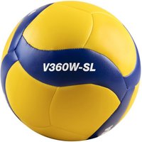 MIKASA V360W-SL Volleyball 000 - blau/gelb 5 von Mikasa