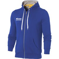 MIKASA Zip Kapuzenjacke Herren blau M von Mikasa