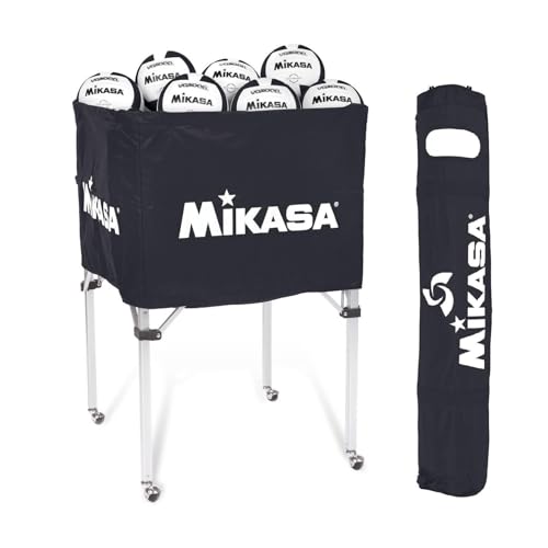 Mikasa BCSPSH Ballwagen, Unisex-Erwachsene, schwarz, 36 Ball Mikasa BCSPSH Ballwagen, Unisex-Erwachsene, schwarz, 36 Ball von Mikasa