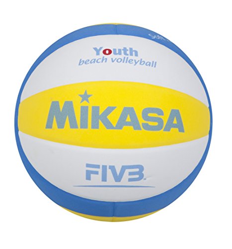 Mikasa Ball Sbv Youth Beachvolleyball, Blau/Weiß/Gelb, 5, 1629 von Mikasa