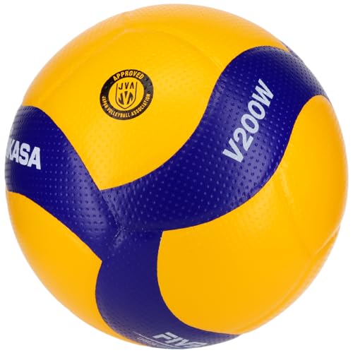 Mikasa V200W, Womens,Boy,Girl,Mens Volleyballs, Yellow, One Size EU von Mikasa