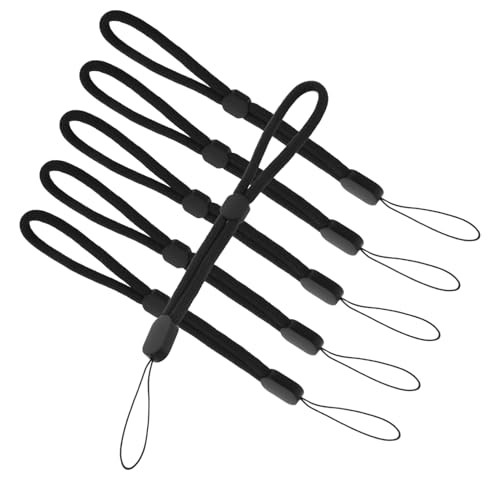 Mikikit 6St Handyriemen Handy zubehör Handy Halterung handgelenkschlaufe Handy Trageschlaufe Trageband für Handy handgeflochtener Riemen Kameragurt am Handgelenk Handyband Plastik Black Mikikit 6St Handyriemen Handy zubehör Handy Halterung handgelenkschlaufe Handy Trageschlaufe Trageband für Handy handgeflochtener Riemen Kameragurt am Handgelenk Handyband Plastik Black von Mikikit
