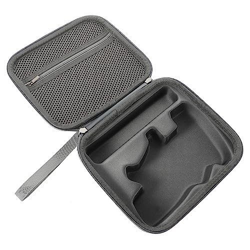 Mikikit Osmo /4 Handy-Gimbal-Aufbewahrungstasche Zubehör Luft Schutzhülle Kabel-Organizer-Tasche Stabilisatorgehäuse Gürtel Gepolstert Kleine Stabilisatortasche Mini Sitz Grey Nylon von Mikikit