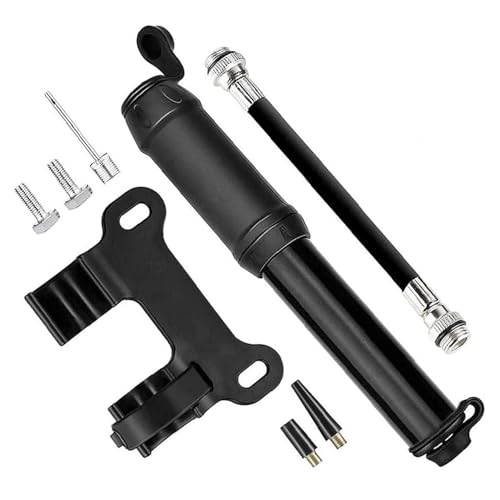 Fahrradpumpe, Fahrrad Pumpe Mini, Tragbare Mini-Luftpumpe, Kompakt Tragbare Handpumpe Fahrradpumpe Leicht, für BMX Mountainbike Rennrad E-Bike, mit Montagehalterung und Nadel zum Aufpumpen Fahrradpumpe, Fahrrad Pumpe Mini, Tragbare Mini-Luftpumpe, Kompakt Tragbare Handpumpe Fahrradpumpe Leicht, für BMX Mountainbike Rennrad E-Bike, mit Montagehalterung und Nadel zum Aufpumpen von Mikiuly