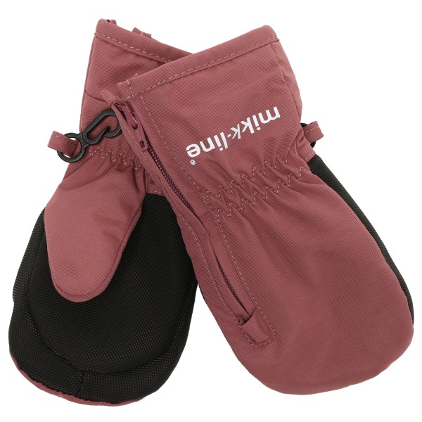 Mikk-Line - Kid's Nylon Mittens - Handschuhe Gr 86/92 braun von Mikk-Line