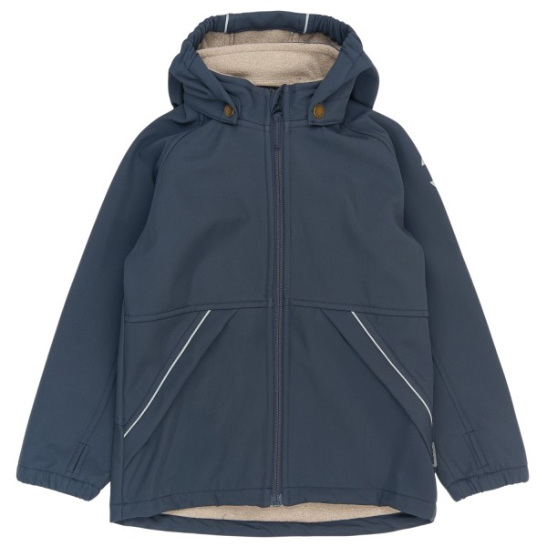 Mikk-Line - Kid's Softshell Jacket Recycled - Softshelljacke Gr 104 blau von Mikk-Line