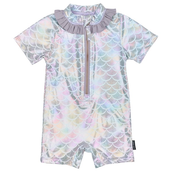 Mikk-Line - Kid's UV Suit Frill Recycled AOP - Lycra Gr 86/92 - 1-2 Years grau Mikk-Line - Kid's UV Suit Frill Recycled AOP - Lycra Gr 86/92 - 1-2 Years grau von Mikk-Line