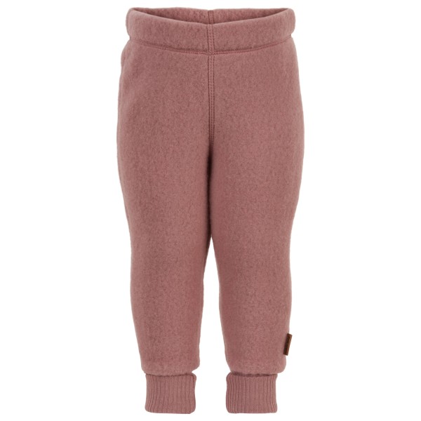 Mikk-Line - Kid's Wool Pants - Fleecehose Gr 128 braun von Mikk-Line