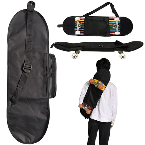 Mikqky Skateboard Tasche wasserdichte, Longboard Tasche, Skateboard Longboard Tasche, Skateboard Tragetasche Tasche, Longboard wasserdicht Tasche, Geeignet für Skateboards unter 31,4 Zoll von Mikqky