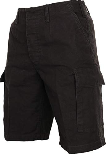 Mil-Tec Herren Bermudas-11405002 Bermudas, Schwarz, S EU von Mil-Tec