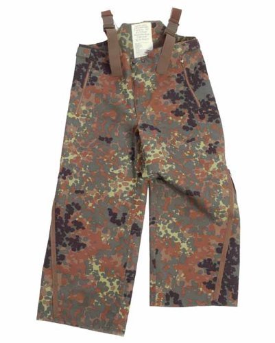 Mil-Tec BW Nässeschutz Hose Flecktarn Gr.56-58 Mil-Tec BW Nässeschutz Hose Flecktarn Gr.56-58 von Mil-Tec