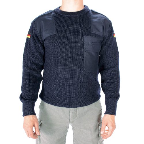 Mil-Tec BW Pullover 80/Wo 20/Pol dunkelblau Gr.46 von Mil-Tec