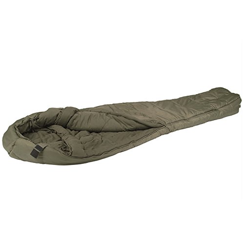 Mil-Tec Unisex – Erwachsene Schlafsack-14113601 Schlafsack, Oliv, Einheitsgröße von Mil-Tec