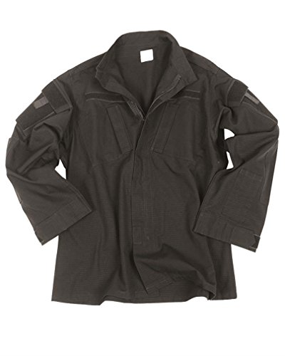 Mil-Tec Herren Acu Jacke, Schwarz, L EU von Mil-Tec