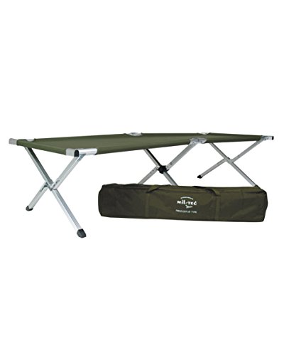 Mil-Tec Unisex – Erwachsene Feldseng 14402001 Feldbett, Oliv, Einheitsgröße EU Mil-Tec Unisex – Erwachsene Feldseng 14402001 Feldbett, Oliv, Einheitsgröße EU von Mil-Tec