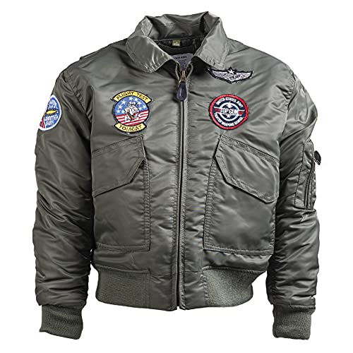 Mil-Tec Cwu Abz Jacke Oliv M von Mil-Tec