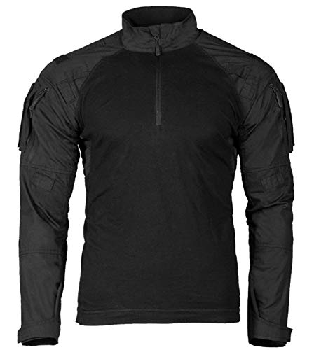 Mil-Tec Unisex Tactical Sweatshirt, Schwarz, M EU von Mil-Tec