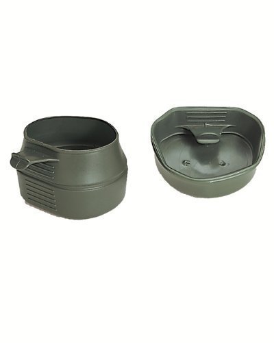 Mil-Tec Fold-A-Cup faltbar oliv 200ml Mil-Tec Fold-A-Cup faltbar oliv 200ml von Wildo
