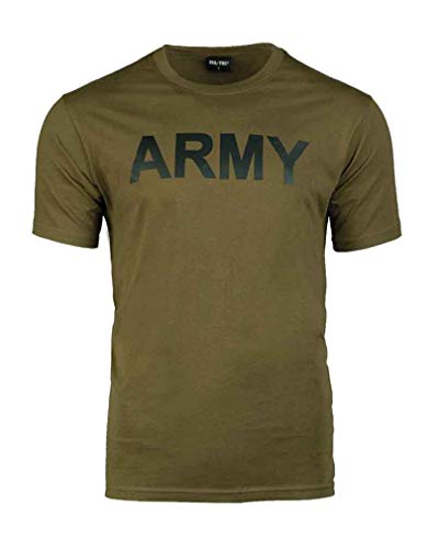 Mil-Tec Herren Army T Shirt, Oliv, XL EU Mil-Tec Herren Army T Shirt, Oliv, XL EU von Mil-Tec