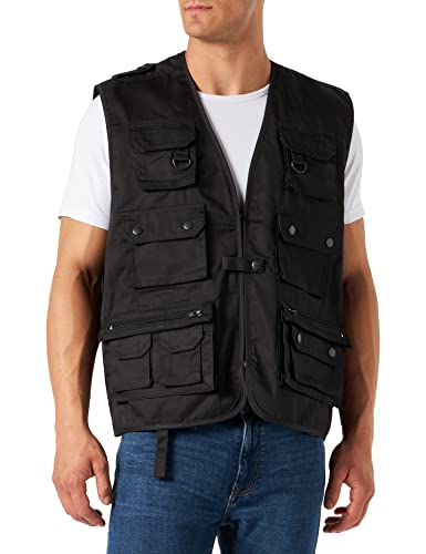 Mil-Tec Unisex jacht-u Weste, Schwarz, M EU Mil-Tec Unisex jacht-u Weste, Schwarz, M EU von Mil-Tec