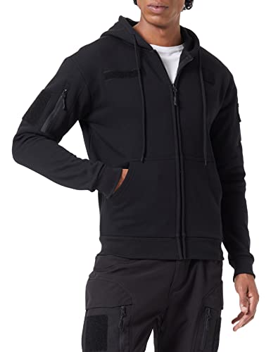 Mil-Tec Kapuzenjacke-11472002 Schwarz 3XL von Mil-Tec